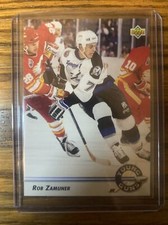 1992 UD Rob Zamuner Young Guns Rookie RC Tampa Bay Lightning