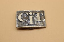 CiT Solid Brass Belt Buckle