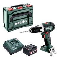 Metabo Bs 18 Lt Akku Bohrschrauber 18 V 60 Nm + 1X Akku 4,0 Ah + Lader + Metabox