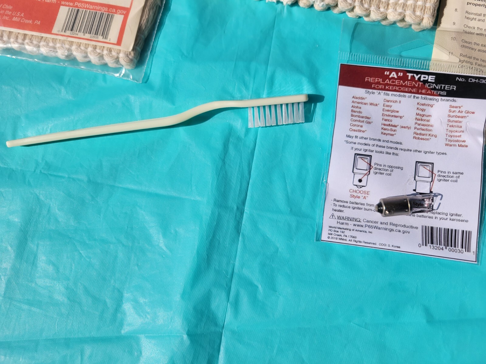 TOYOTOMI TOYOSTOVE RCA36,36F,37,37F KEROSENE HEATER *WICK,*IGNITER