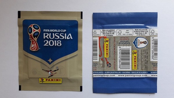 PANINI SEALED PACK FIFA WORLD CUP RUSSIA 2018 MEXICO VE POCHETTE BUSTINA PACKET