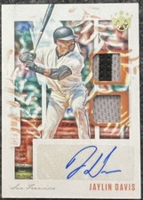 2020 Panini Diamond Kings Materials Signatures #DKMS-JA Jaylin Davis /99 Auto