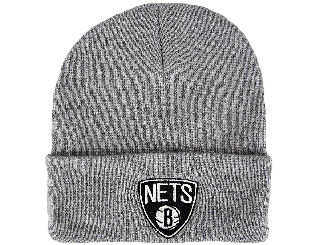 Mitchell & Ness BROOKLYN NETS Beanie New Rare NBA New