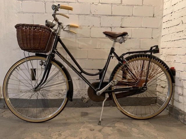 Fahrrad Vintage aus Italien mit Brooks-Sattel