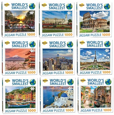 Kleinste Puzzle Auswahl der Welt - Städte der Welt 1000 Teile Cheatwell