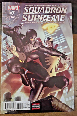 Marvel Comics SQUADRON SUPREME #07 2016 Robinson Kirk Villanelli Neary Deering