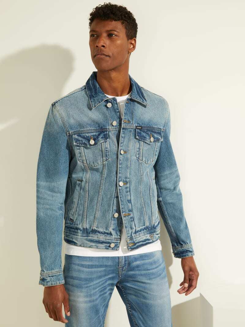 guess jeans denim jacket