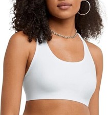CHAMPION WOMEN'S SPORTS BRA ABSOLUTE MODERATE SUPPORT SMALL, WHITE NEW
