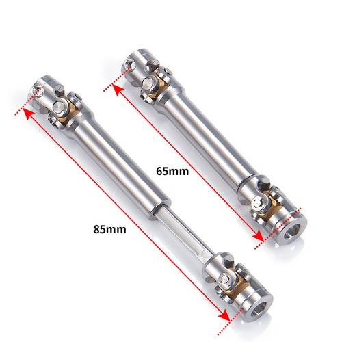 Metal Drive Shaft Metal 45-50mm 60-80mm For RC 1/14 Dumper Truck TAMIYA Car - Picture 25 of 33