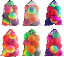 24x36"Sports Ball Mesh Drawstring Bag.Basketball/Soccer/Volleyball Equipment Bag