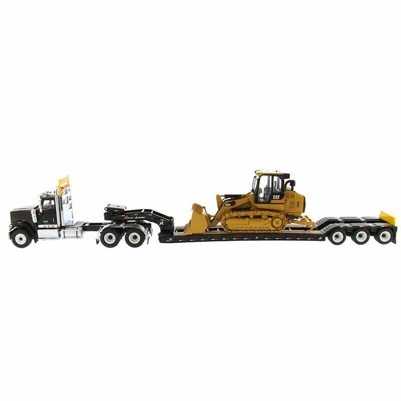 International HX520 Tandem Tractor XL120 Trailer & CAT 963K Dozer 1:50 DM 85599 - Image 2 of 4