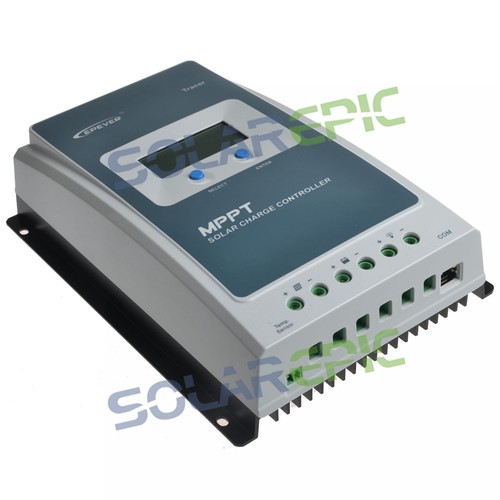 Epever MPPT 40A Solar Charge Controller 12V/24V Regulator Charger 100V PV Input - Picture 8 of 15