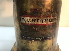 Vintage Eclipse Quality Brass Blow Torch    EE