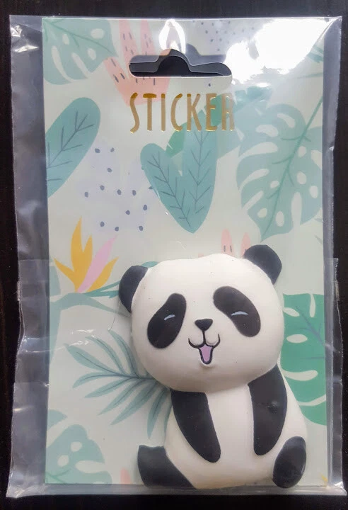 Panda Jungle Themed 3D Foam Sticker - Free Delivery - Image 1 of 1