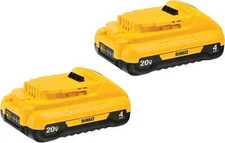 DeWalt DCB240-2 4Ah Compact Lithium Ion Battery - 2 pack NEW WITHOUT PACKAGE