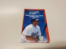 RS20 Los Angeles Dodgers 2001 MLB Baseball Pocket Schedule in SPANISH - Bud