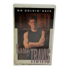 Randy Travis : No Holdin Back Cassette, 1989 Warner Bros Country