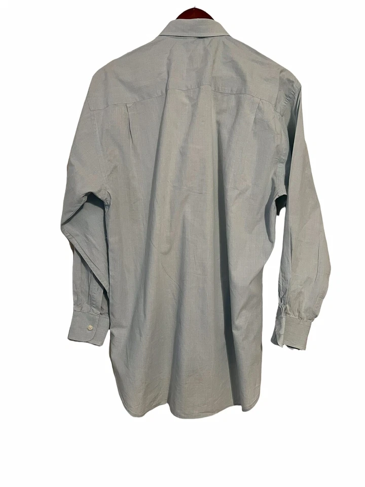 Emanuel Ungaro Men's dress shirt Blue striped size 16 32/33 - Image 3 of 4