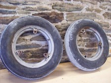 Ih Farmall 100 Front Rims And Tires 5.00 - 15