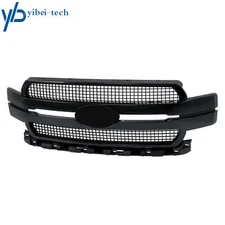 JL3Z-8200-MB Front Bumper Upper Grille Gloss Black For Ford F-150 Platinum 18-20