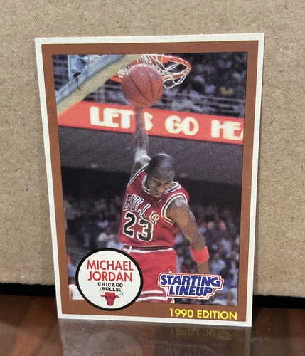 MICHAEL JORDAN 1990 KENNER STARTING LINEUP CARD - CHICAGO BULLS
