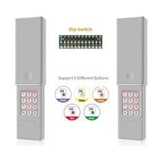 Keypad Wireless Keyless fit All Major Brand for LiftMaster Linear Garage Door