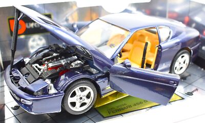 ブラーゴ　burago FERRARI 456GT ミニカー　1/18 Bburago 1:18 Ferrari 456 GT year 1992 dark gray metallic