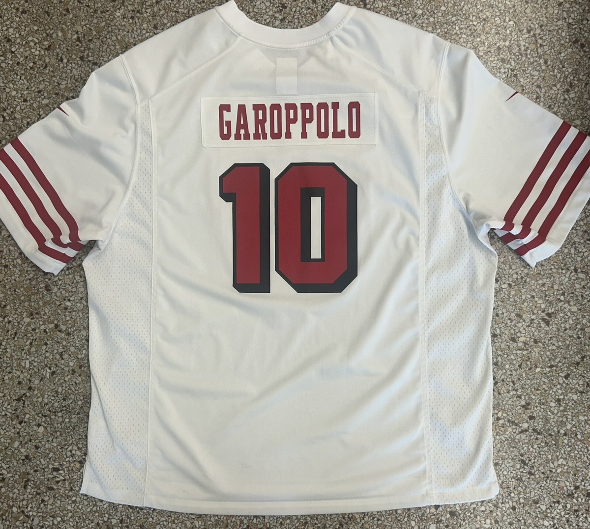 49ERS GAROPPOLO 10 XL ジャージ NFL Pro Line San Francisco 49ers #10 Garoppolo Red Football