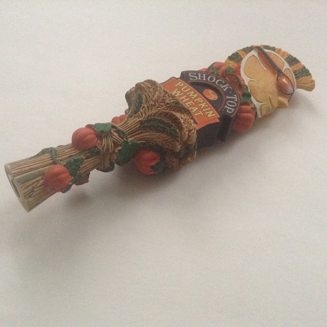 Shock Top Pumpkin Wheat Tap Beer Handle KEG Bar Pub Game ...