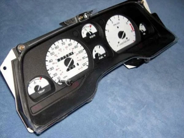 1989 - 1996 年福特 Thunderbird Cougar 白色面部计 — 第 2/4 张图片