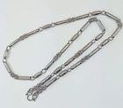 Necklace Takrud Talisman Stainless Chain Mantra Takrut Thai Buddha Amulet