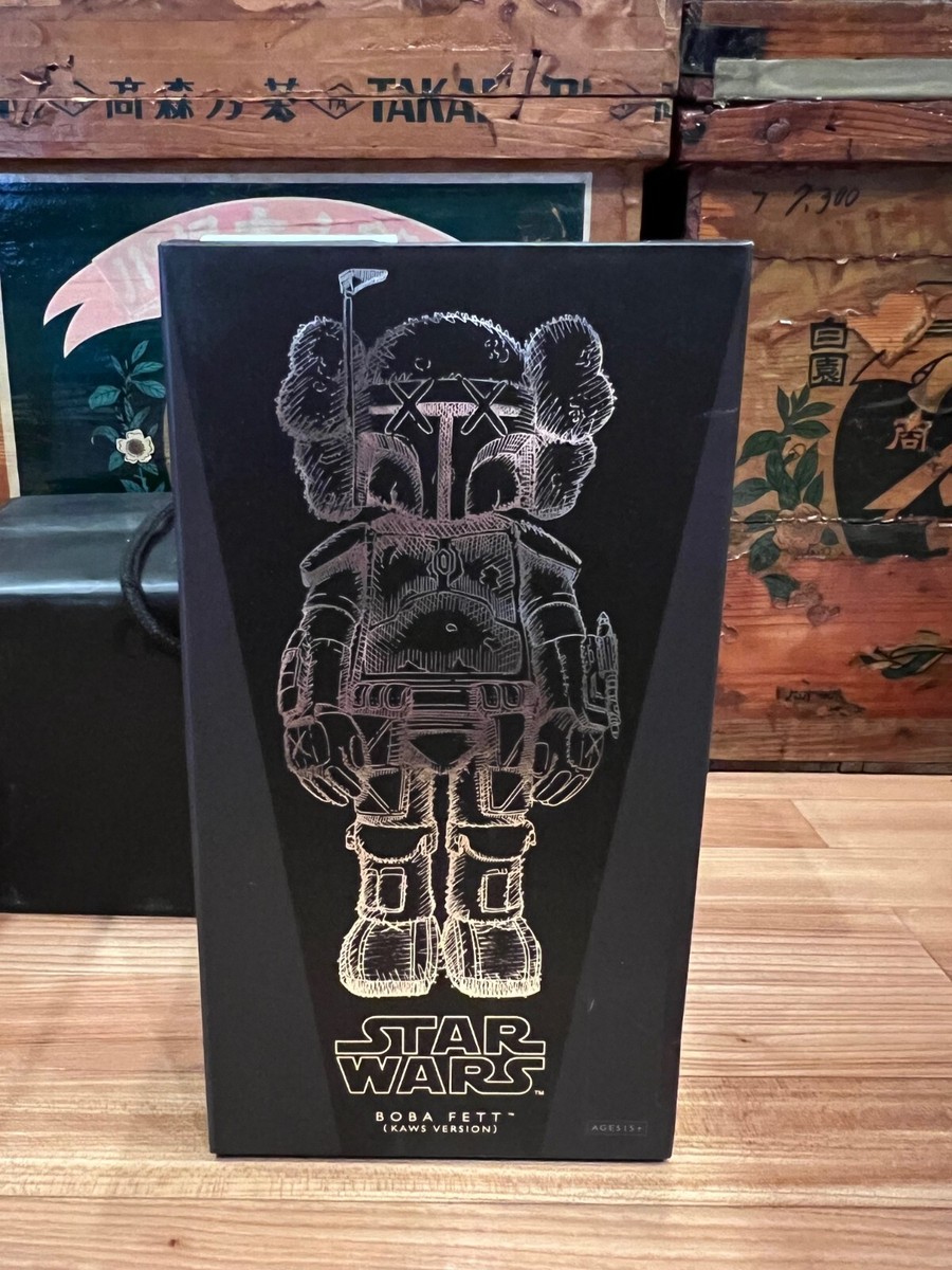 KAWS STARWARS BOBA FETT OriginalFake 正規品 2013 KAWS x Star Wars Boba Fett Original Fake Medicom Toy Figure w