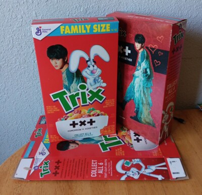 NEW TRIX CEREAL LIMITED EDITION TOMORROW X TOGETHER K-POP TXT 16.1