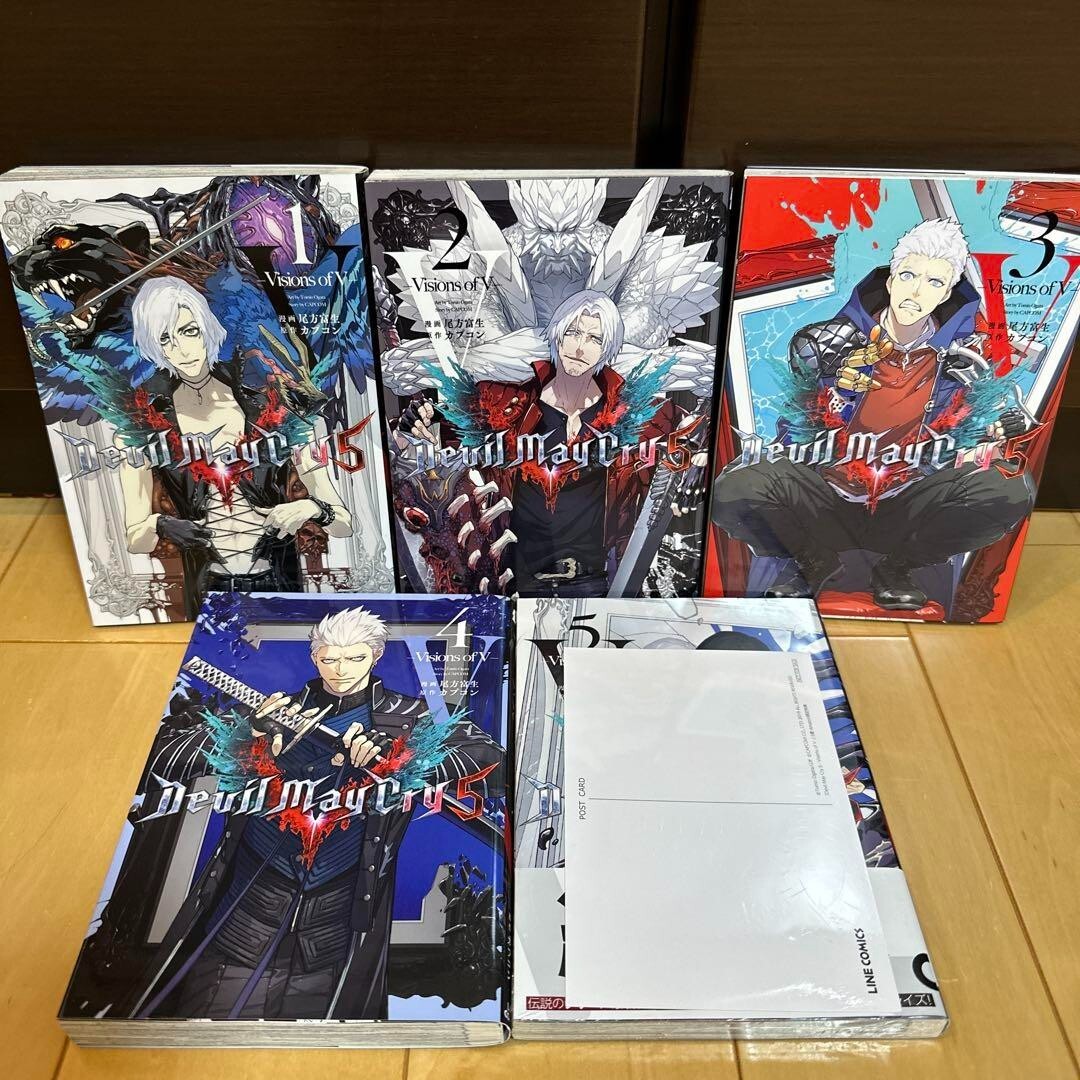 Devil May Cry 5 – Visions of V –全巻セット Devil May Cry 5 Visions of V 1-5 set Japanese Comic Manga
