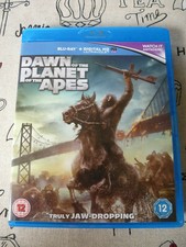 DAWN OF THE PLANET OF THE APES 2014 FILM BLU-RAY DISC REGION B UK PAL