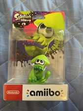 Nintendo amiibo Splatoon Inkling Squid Green 2015 Japan Import Brand New Sealed