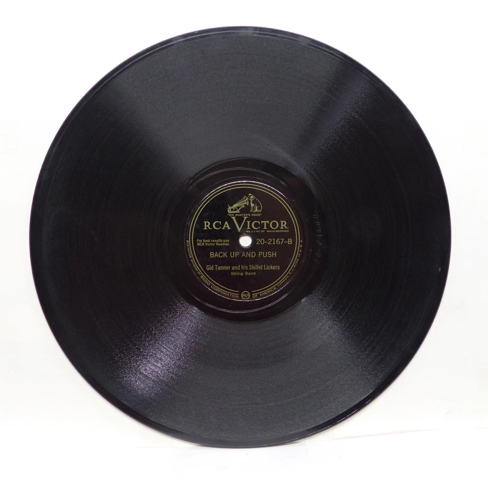78 RPM RCA Victor 20-2167 Gid Tanner & His Skillet Lickers Down Yonder/Back Up - Image 4 of 4