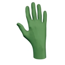 SHOWA Biodegradable Nitrile Glove, Powder-Free, S Size, Green (Pack of 1000)