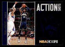 2013-14 Hoops #25 Paul George Action Shots Card Indiana Pacers