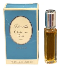 Vintage Christian Dior DIORELLA Parfum Perfume .25oz    7.5 ml 
