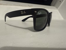 Ray-Ban RB2140 Wayfarer Matt Black Unisex Classic Sunglasses Green Lenses 54mm