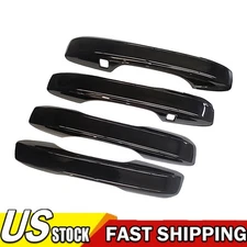 Gloss black Accessories Door Handles Cover Trim Set For Honda Civic 2022-2025
