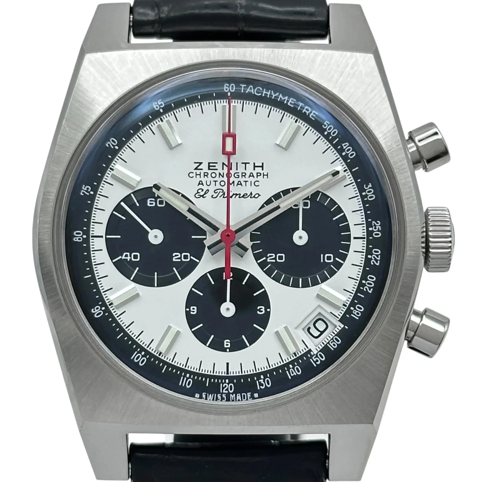 Zenith — ZENITH 50 03.A384.400/21.M384 37mm SS White Dial Automatic Watch 2024 #OKW820