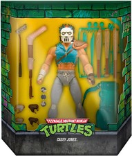 SUPER 7 ULTIMATES TEENAGE MUTANT NINJA TURTLES CASEY JONES 7  FIGURE TMNT