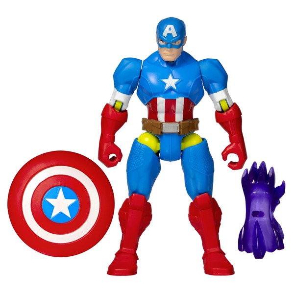 Avengers Mixmashers Marvel Captain America Mix-And-Match Action Figure & Accesso-image