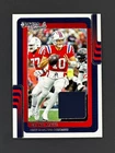 2025 Donruss #DTH-DME Drake Maye Donruss Threads Patch Card