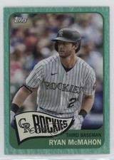 2023 Topps Archives 1965 Topps Aqua Sparkle Foil 19/75 Ryan McMahon #111 9e1