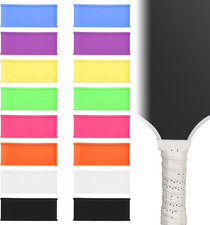 16 PCS Pickleball Paddle Racket Grip Bands, Tennis Racquet Secures Overgrip, Han