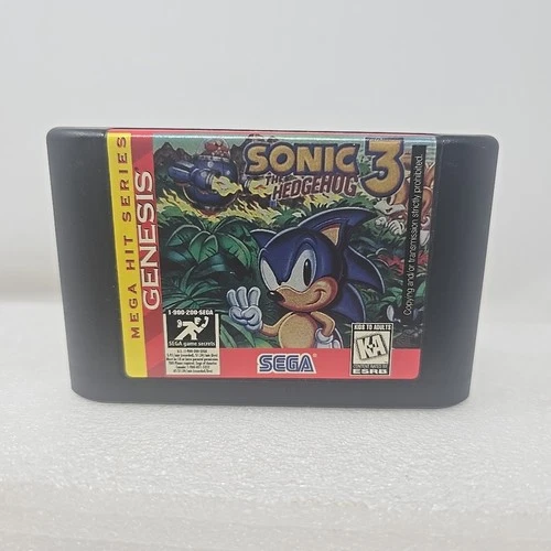 Sonic The Hedgehog 3  Sega Genesis