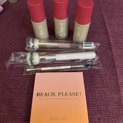 Doll 10 Skin Genius Serum Skin Tint Foundation X 3  Light/medium 7 Pc Pallet